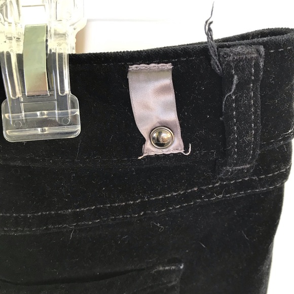 Lauren Conrad Black Velvet Skinny Pants - Picture 9 of 10